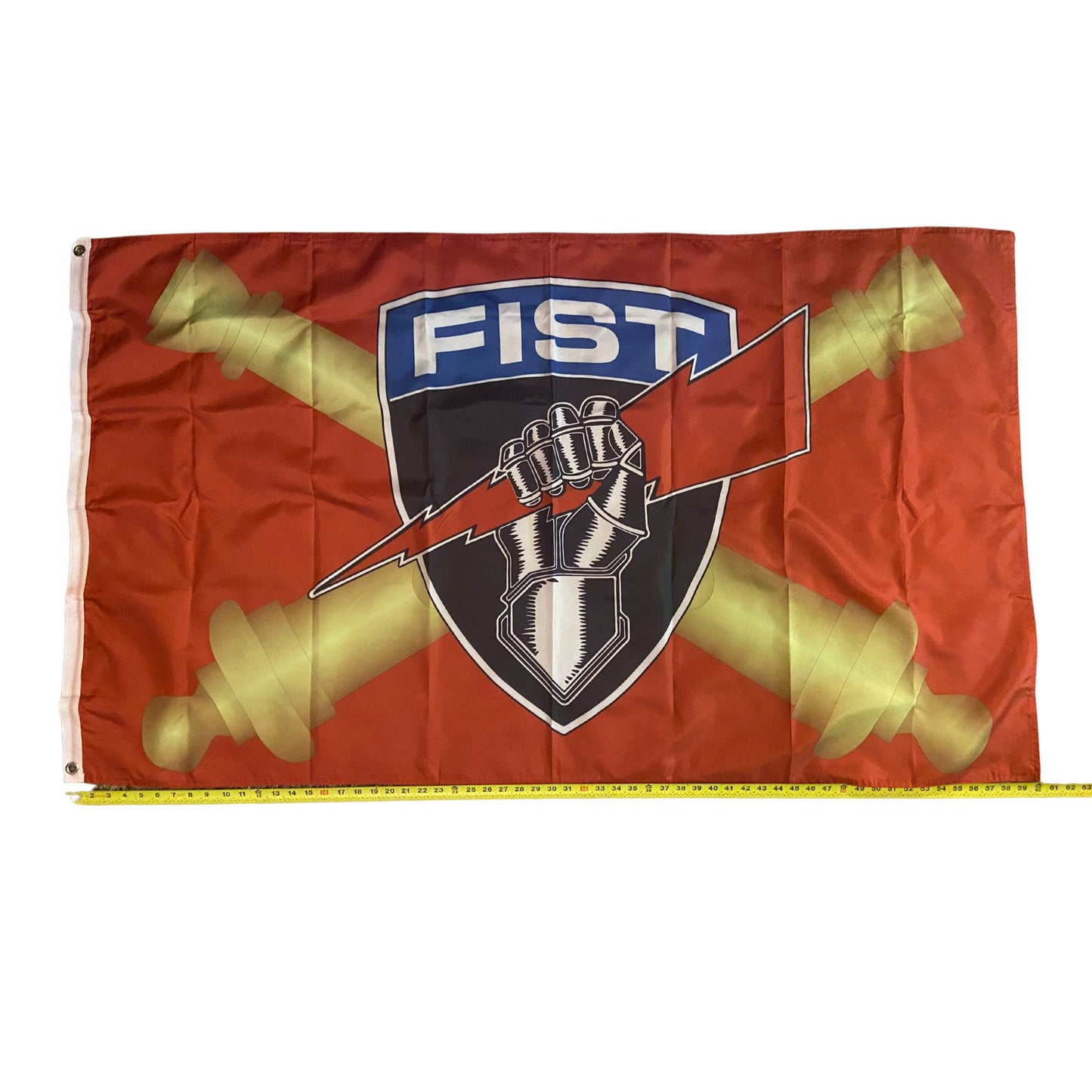Red Army FIST Cross Cannons 13F Flag