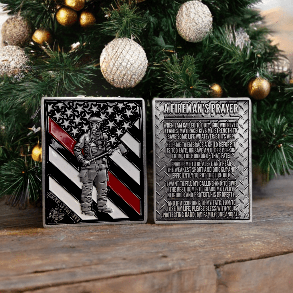 Firefighter Challenge Coin