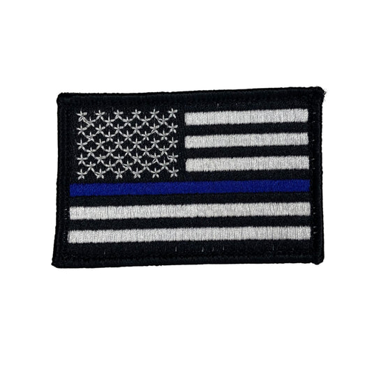 Thin Blue Line Velcro Patch
