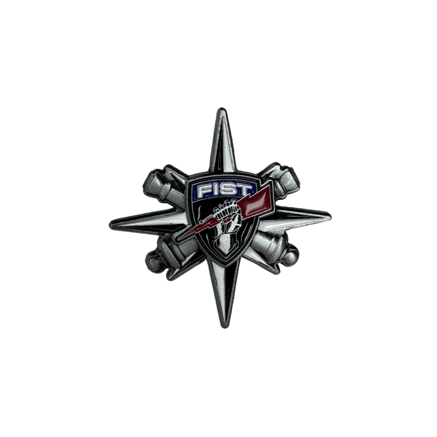 Army Forward Observer Fist 13F Lapel Pin