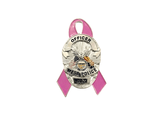 Mesa Police Breast Cancer Awareness Ribbon Pin