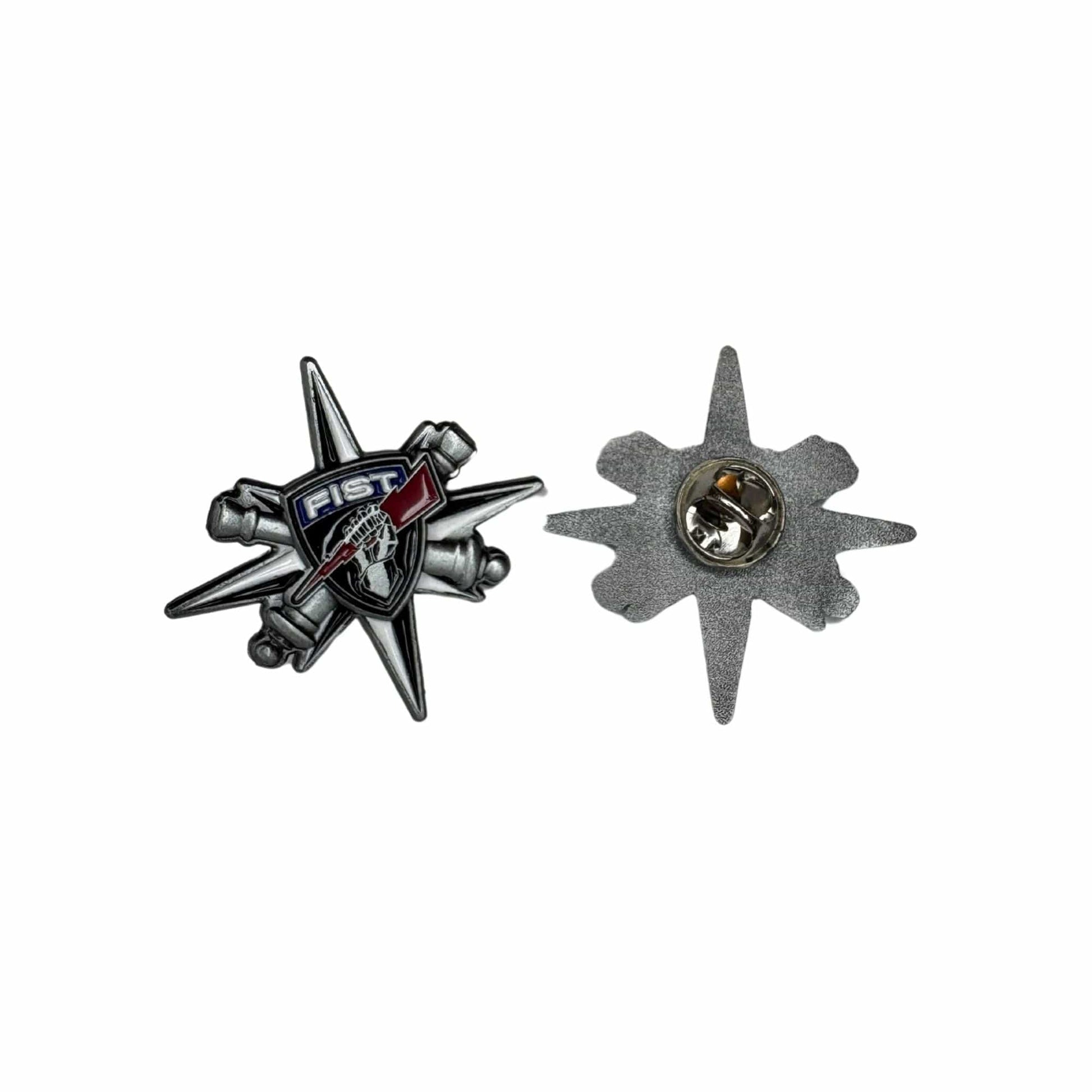 Army Fist Butterfly Clutch Lapel Pin