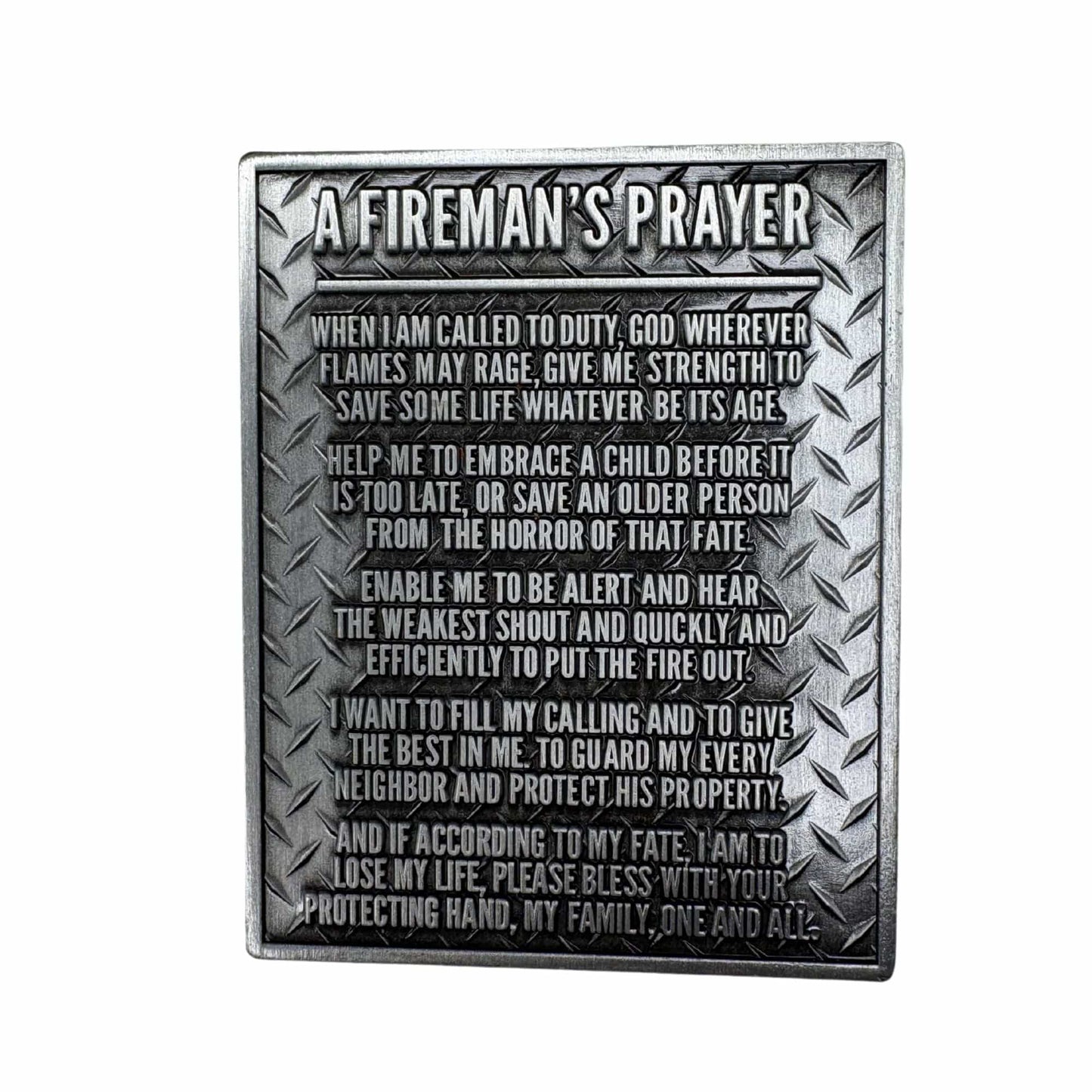 A Fireman's Prayer